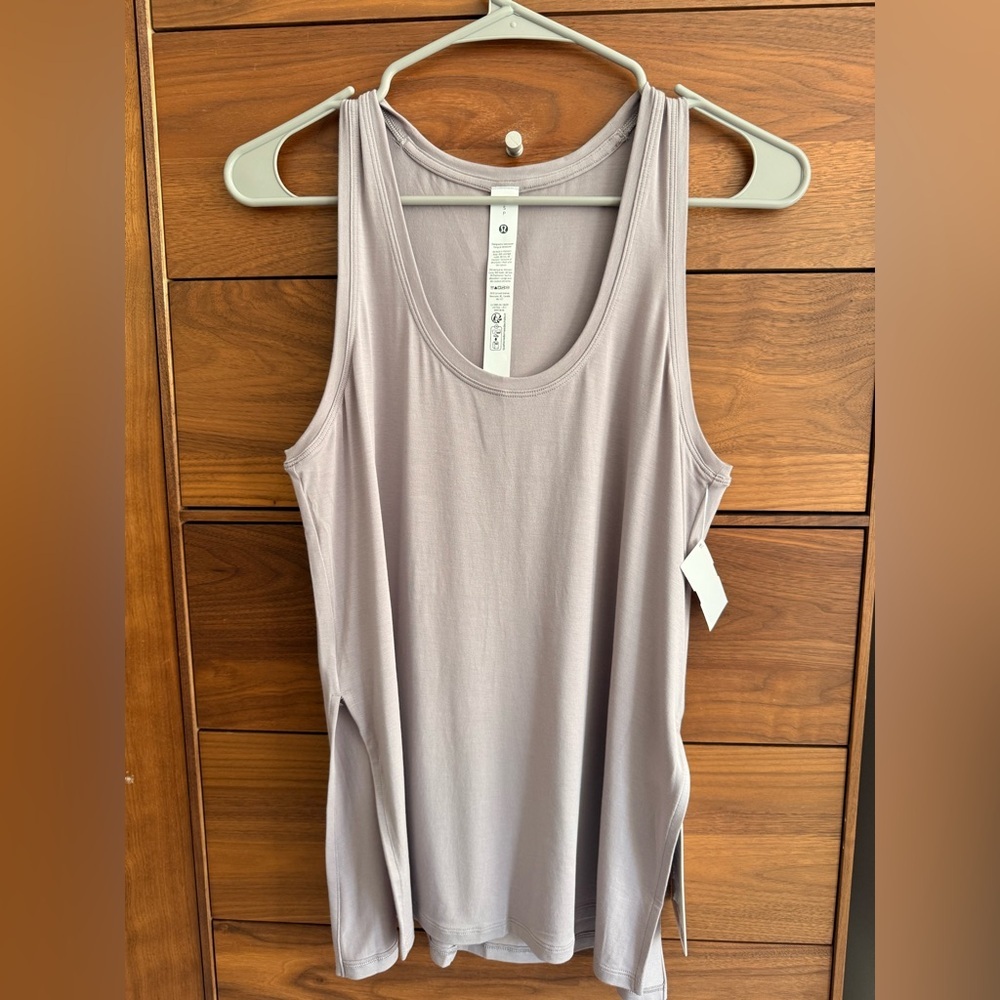 Lululemon Athletica SilkAppeal Side-Slit Tank Top Size S - Picture 5 of 11